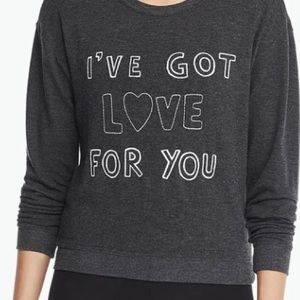 Spiritual Gangster Love For You Sweatshirt Medium